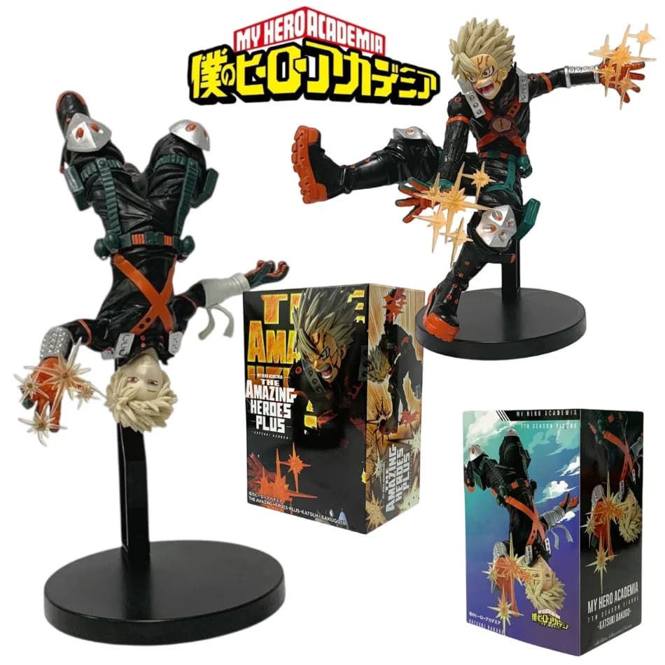 18 cm/7,09 pollici Hot Anime My Hero Academia Hero Figure deku Bakugou Katsuki Action Figural PVC Giocattoli Desktop Statua Collezione Regali