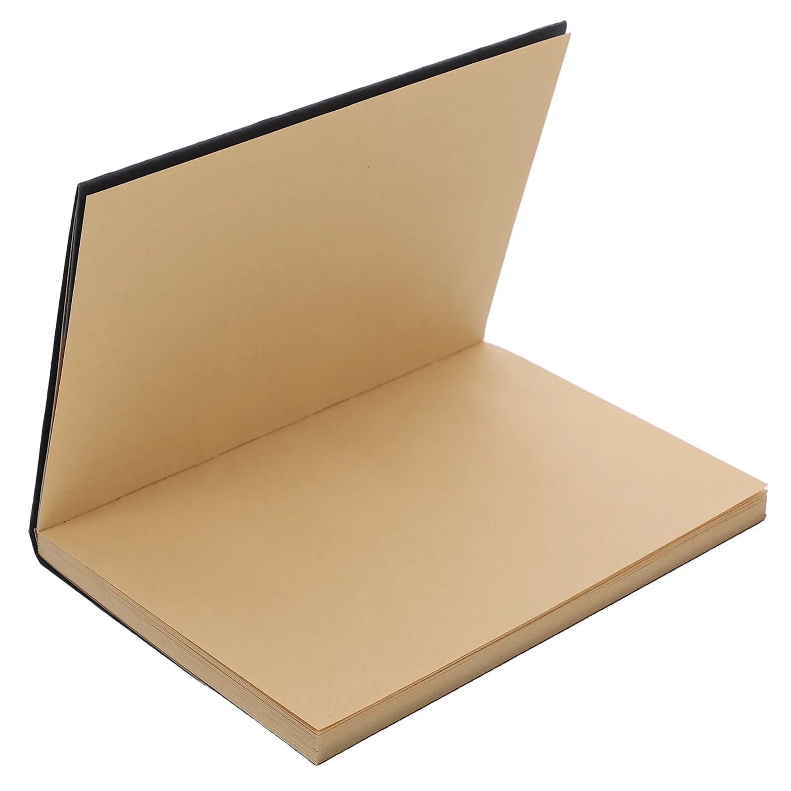 Blank Sketchbook Kraft Paper Thick Paper Portable Sketch Notebook for Students Artists Professionals Drawing Doodling Journal