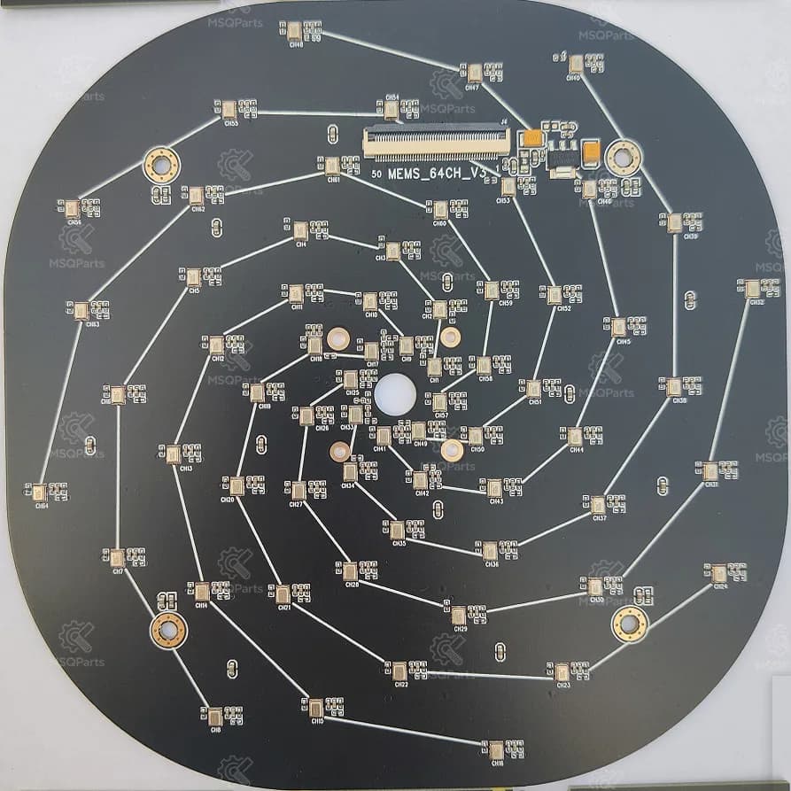 Array di Microfoni MEMS USB Gigabit Ethernet a Spirale Multi-Arm, 64/128 Canali per Posizionamento e Imaging Acustico a Ultrasuoni
