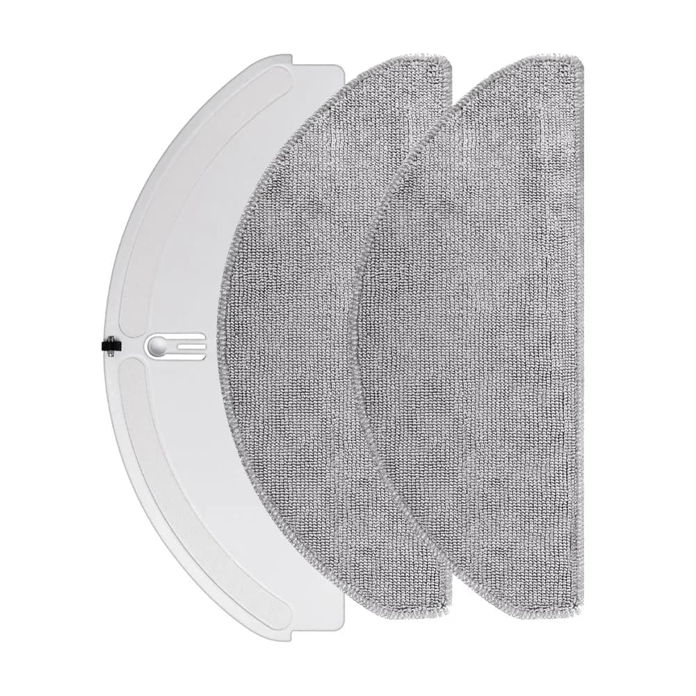 Confezione da 3 supporti per panni con 2 cuscinetti in microfibra per aspirapolvere robot Roborock M5 M5 L5 L5 per una facile installazione