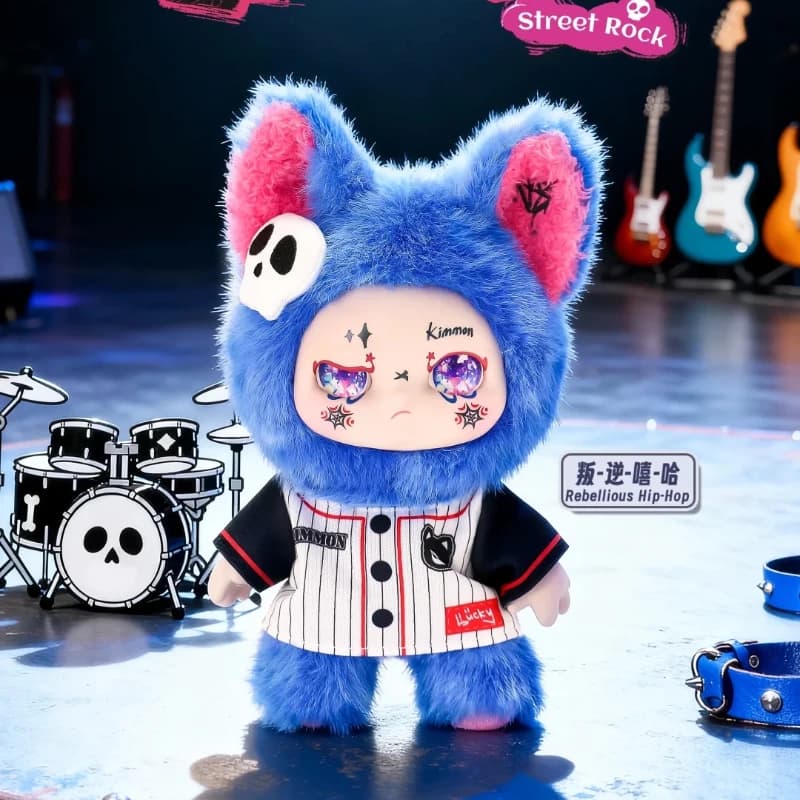 KIMMON street Rock Series Blind Box Mystery Box Cute Action Anime Figure Kawaii Model Gift Toys