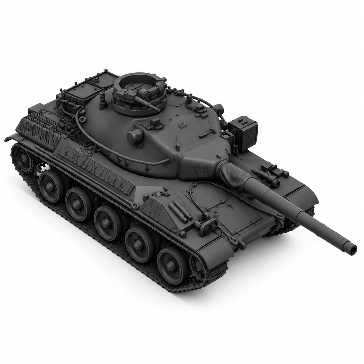 SSMODEL1/72/ 1/100 1/144 1/200 Multi-Scale AMX-30 French MBT Tank Resin Model Kit TSS1440368