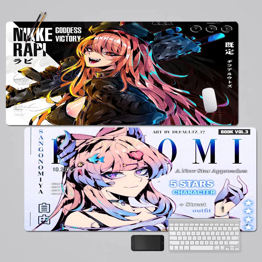 Anime Sexy Girl Cute Game Character Mousepad Boy Pad gomma naturale Gaming Desk Mat Size per Gameing World Of Tanks CS GO Zelda