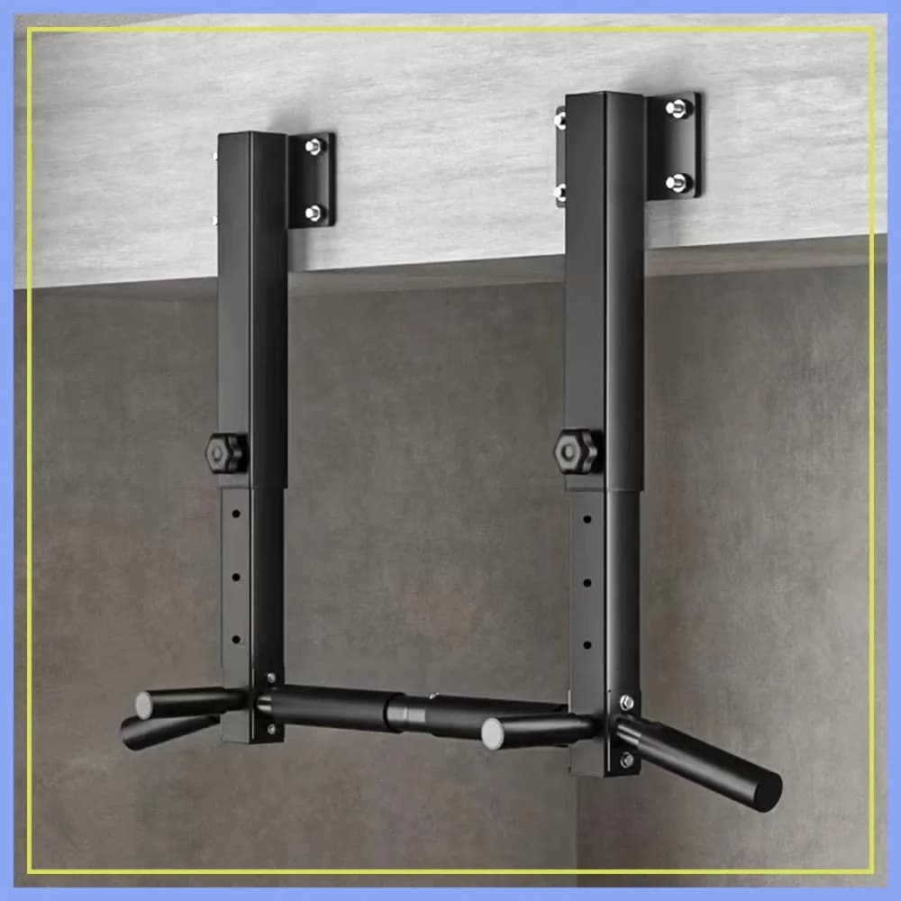 Barra per trazioni a parete, barra per trazioni da montare su trave o soffitto, barra per trazioni a soffitto con supporto per sacco da boxe