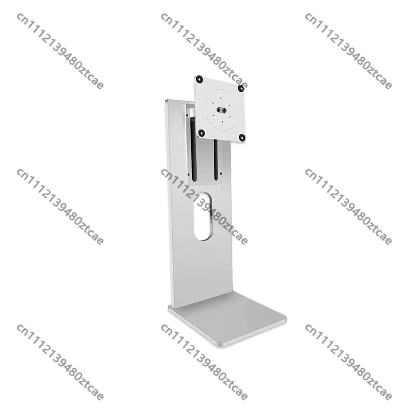 Supporto per Monitor in Lega di Alluminio CNC, Supporto Girevole e Sollevabile per Schermo, Stand da Scrivania Premium