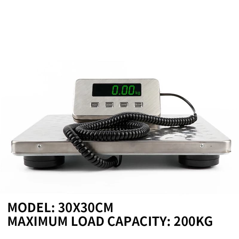 Bilancia elettronica di precisione, bilancia per bagagli a mano 200/300/500 kg, bilancia per animali domestici, bilancia express in acciaio inossidabile, bilancia per bestiame