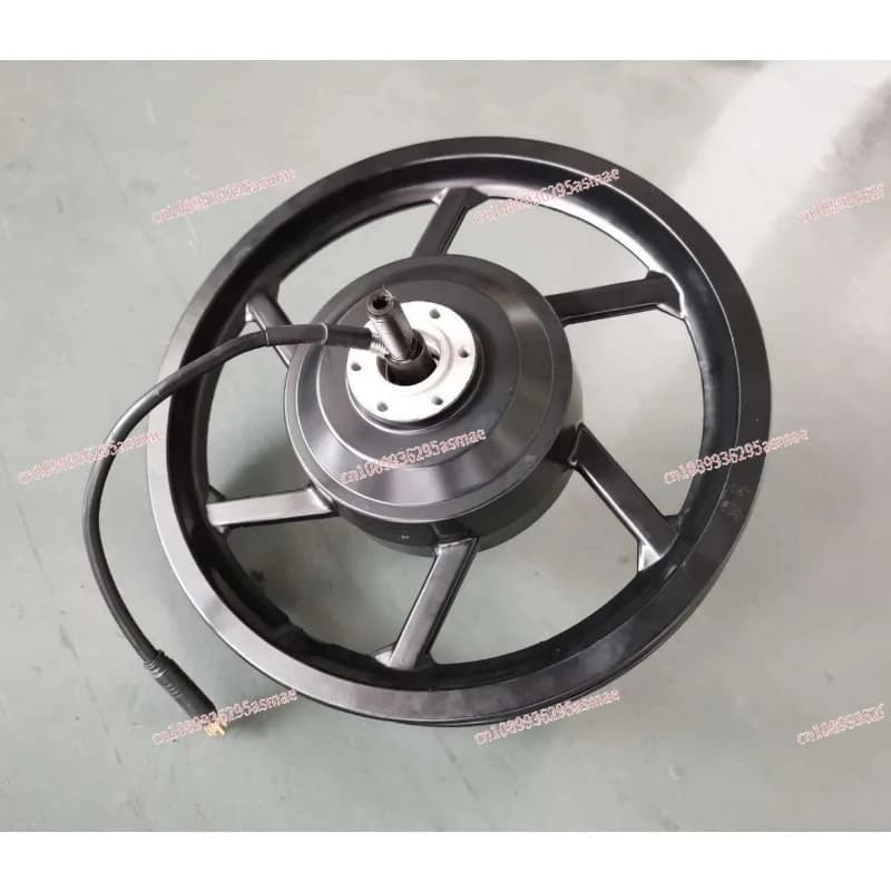 14 inch alloy integrated wheel QH-Y (14) folding bicycle integrated wheel hub motor