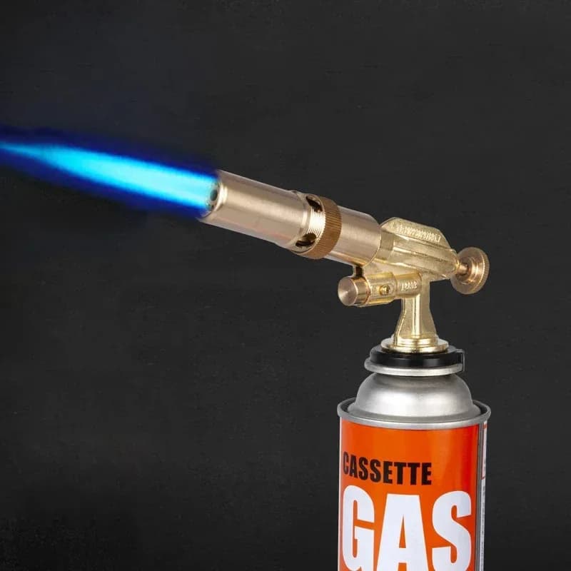 Copper welding gas torch Butane burner Flame plate Outdoor camping BBQ Lanciafiamme Welding equipment Kitchen light Lighting