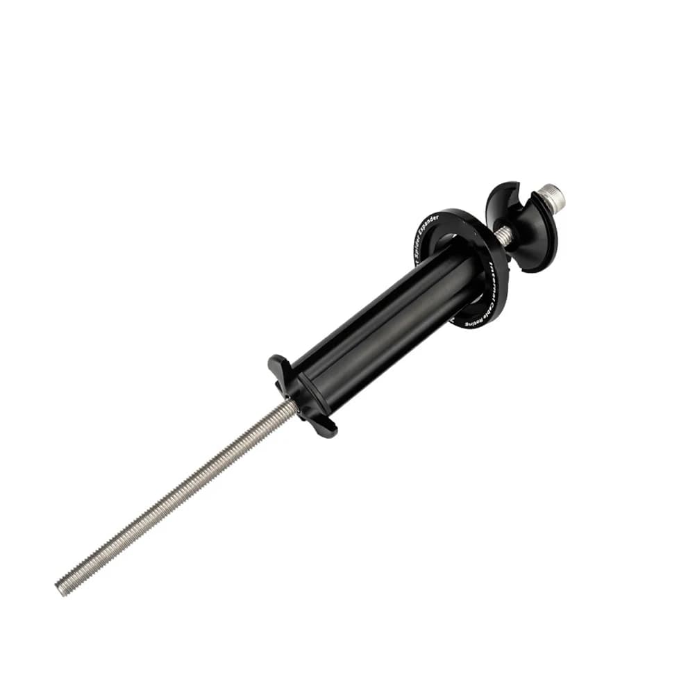 MTB Top Carpet CNC Machining, Black Aluminum Bicycle Accessories Set, Ultra-light Aluminum Material Construction