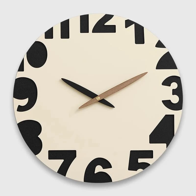 Orologi da parete di design per camera in stile nordico Decorazione da parete moderna semplice Orologio da parete rotondo di design Duvar Saati Decorazione domestica
