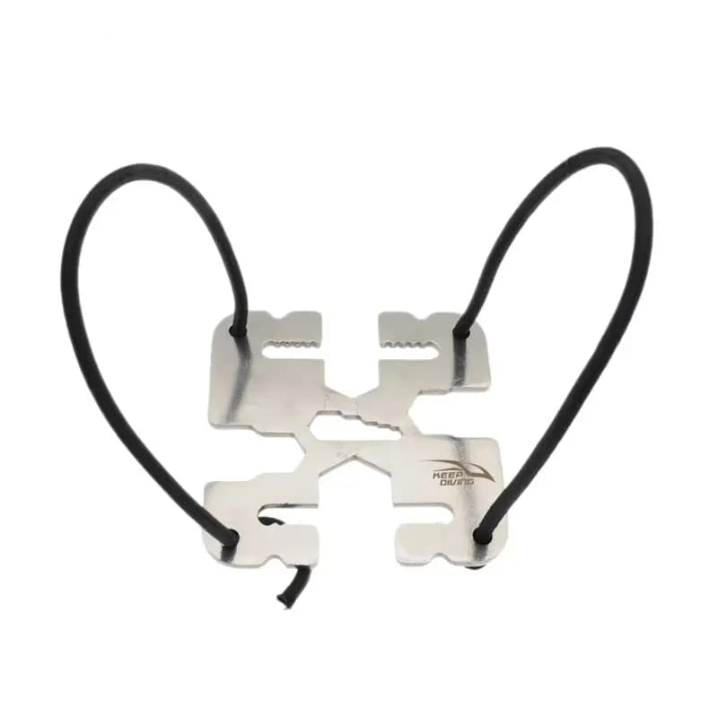【TRAVEL ESSENTIAL】KEEP DIVING Compact Stainless Steel Weight Plate Backplate For Technical For Scuba Diving Gear Material Underw