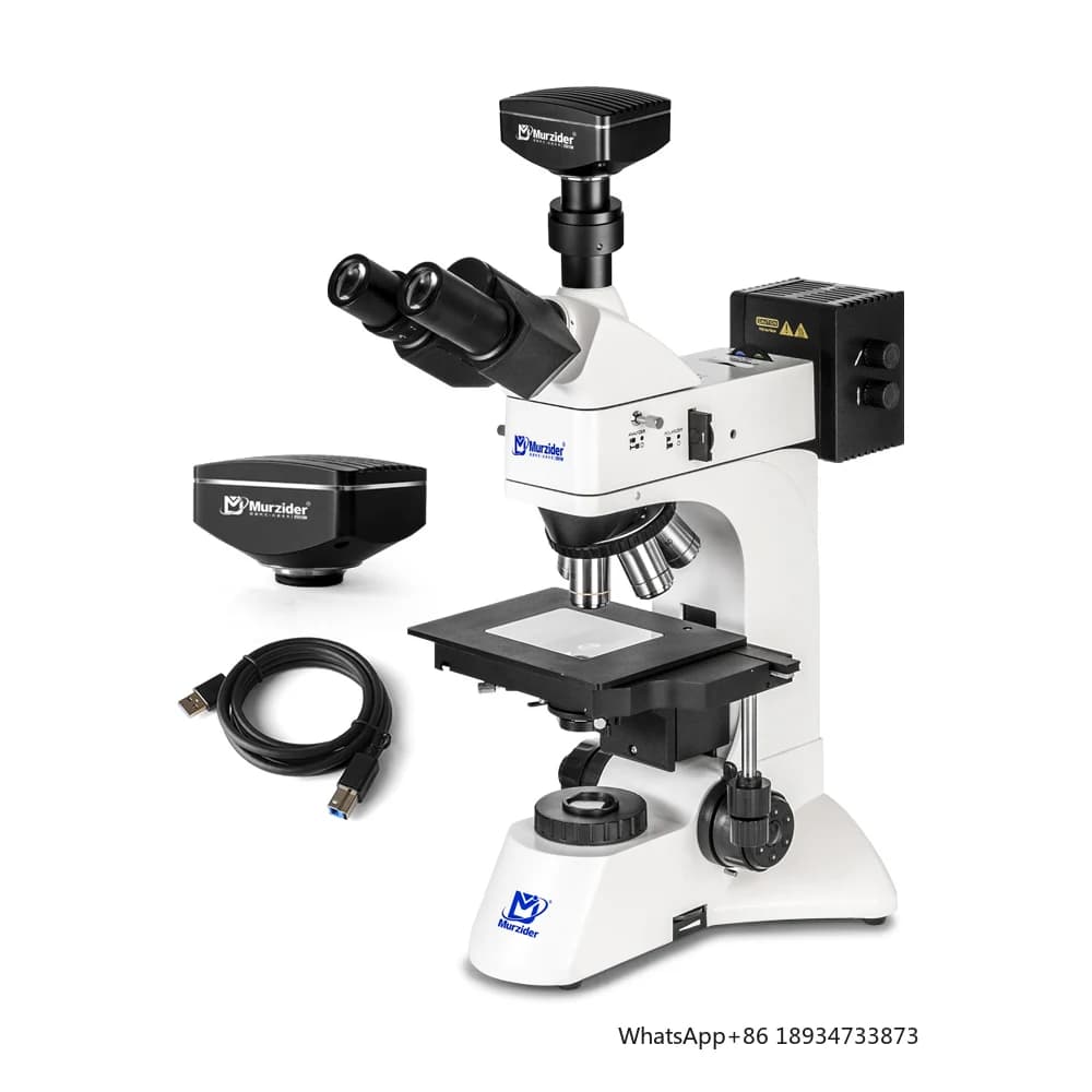 MSD4666-2000 Microscopio metallografico da 20 Megapixel Ingrandimento 50X-600X Microscopio metallurgico con sistema ottico Infinity