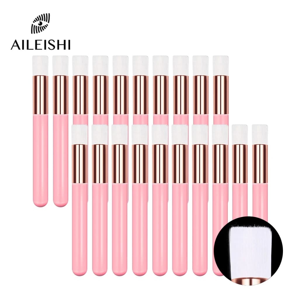 5/20/50/100pcs Eyelash Cleaning Brush Eyelash Shampoo Brush for Eyelash Extensions Peel Off Tools for Removing Black Dots of Nose Pores