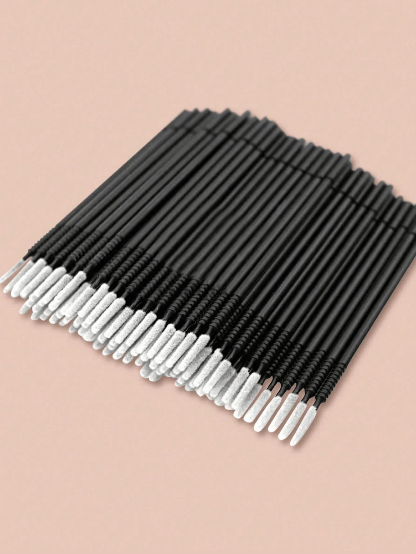 Set da 500/400/200/100 pezzi di micro-pennelli flessibili bianchi, neri, rosa e viola, applicatori monouso per extension ciglia, pulizia colla ciglia, sopracciglia, ombretto, pennello a spirale