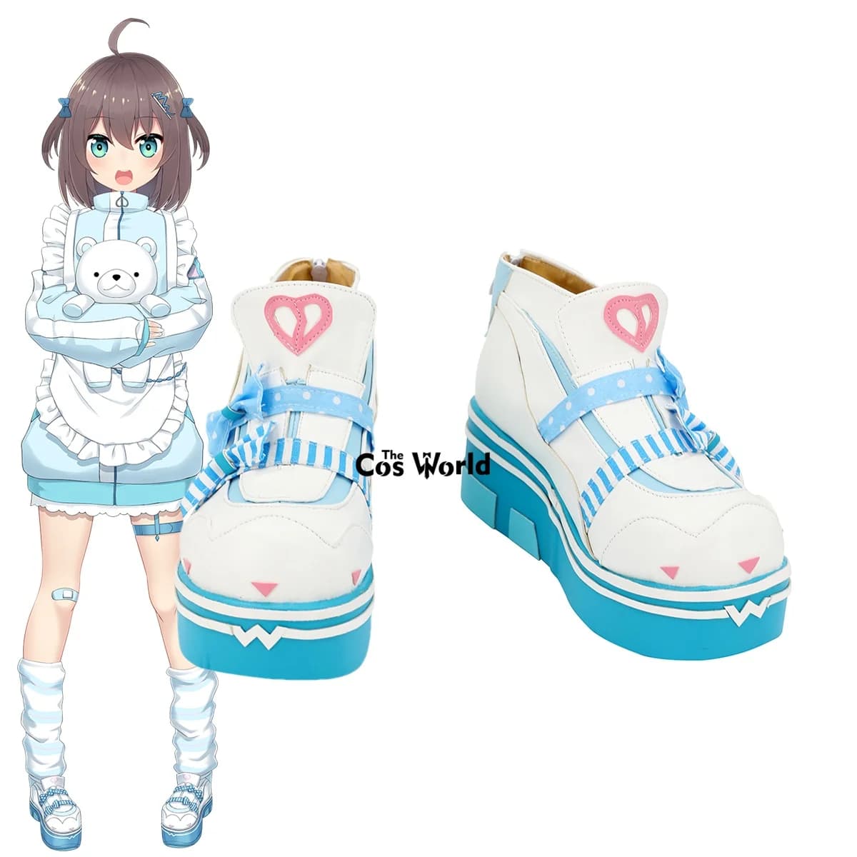 YouTuber virtuale VTuber Hololive Natsuiro Matsuri Personalizza stivali per scarpe cosplay anime
