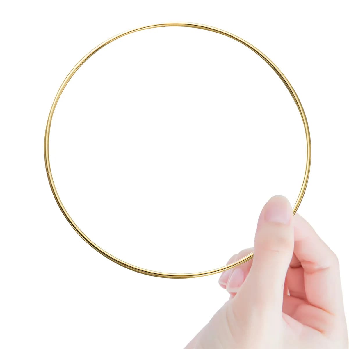 4Pcs Metal Dreamcatcher Rings Set 15Cm 20Cm 25Cm 30Cm Sturdy Smooth Surface DIY Macrame Crafts Home Decor Dreamcatcher