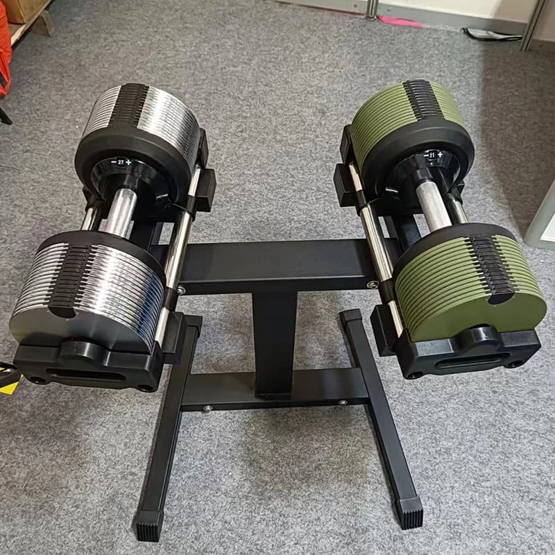 Manubri Regolabili con Incrementi di 4kg, Disponibili in Diverse Peso e Colori, da 16 a 40kg, Attrezzatura per Allenamento di Forza, Uso Domestico