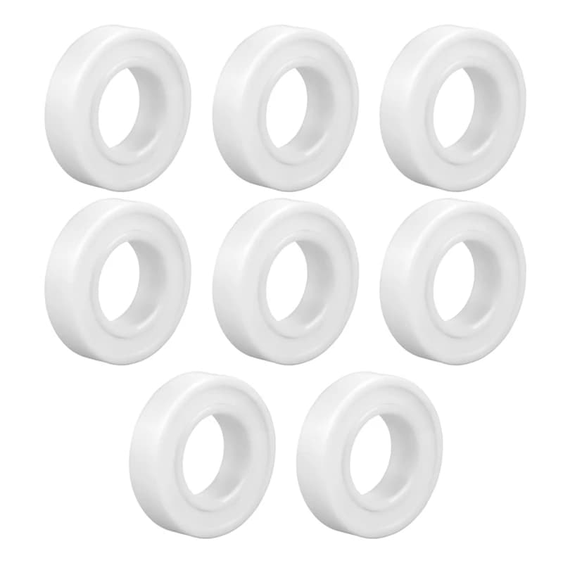 8X 608-2Rs Cuscinetto sigillato in ceramica piena 8X22X7 Cuscinetti a sfere Zro2 18273
