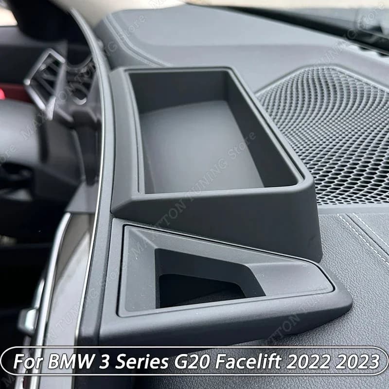 Auto Console Centrale Schermo di Navigazione Scatola di Immagazzinaggio Organizzatore Tuning per BMW Serie 3 G20 Facelift 2022 2023 Accessori Interni