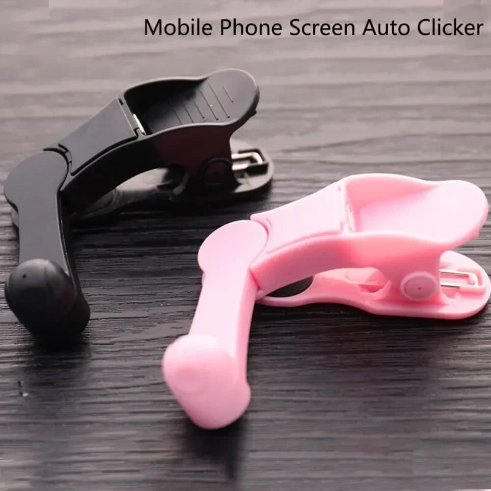 Digital Auto Screen for Smartphone Applications Video Live Streaming Device Smartphone Game Screen Tripod Touch Tapper
