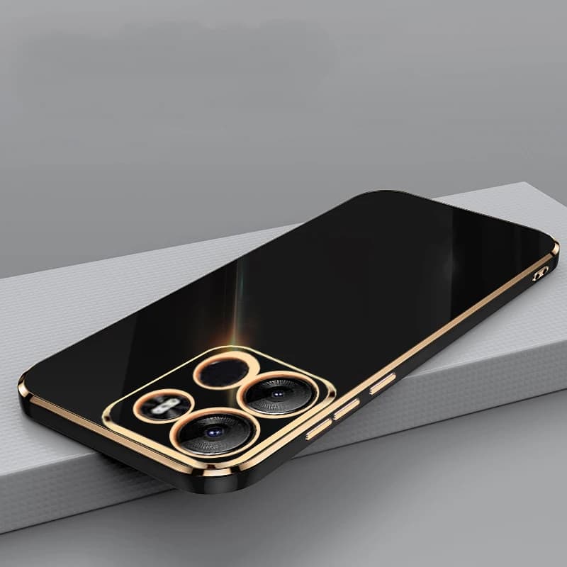 Per Tecno Spark Go 2023 Caso Infinix Smart7 HD Cassa Del Telefono Infinix Smart 7 Tecno Pop 7 Pro pop7 Della Copertura Posteriore di Lusso Placcatura Quadrata