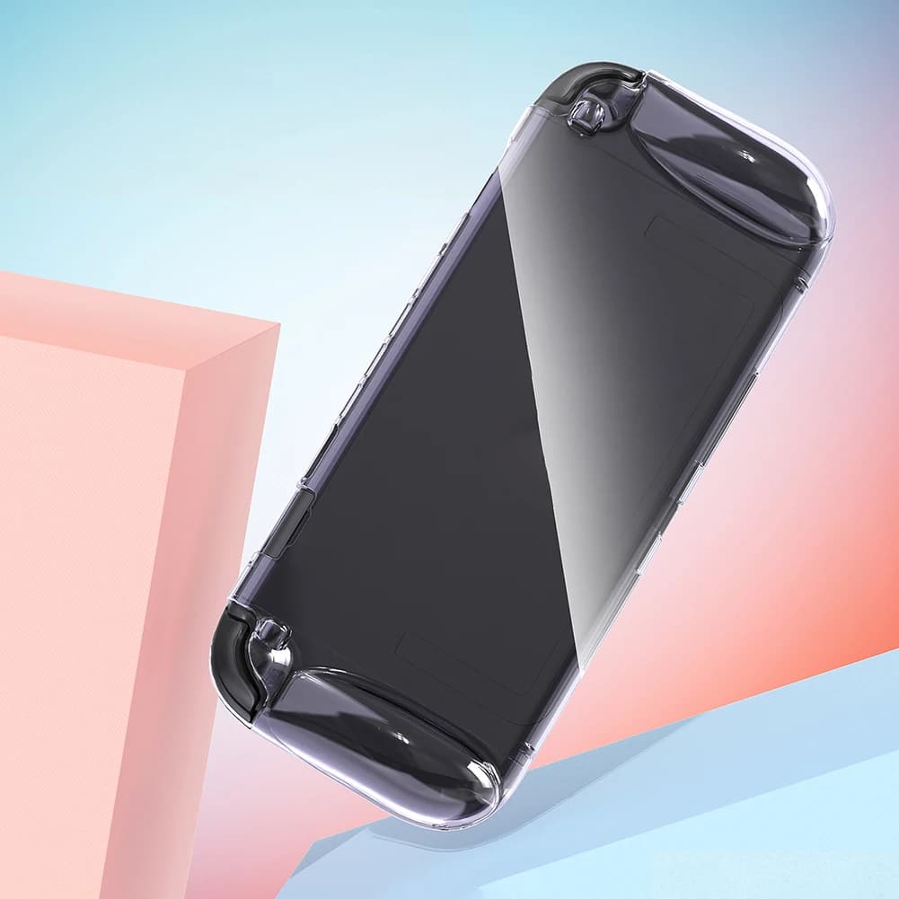 Custodia trasparente in TPU per Nintendo per Switch 2 Custodia protettiva anticaduta Custodia protettiva per console di gioco portatile Switch 2