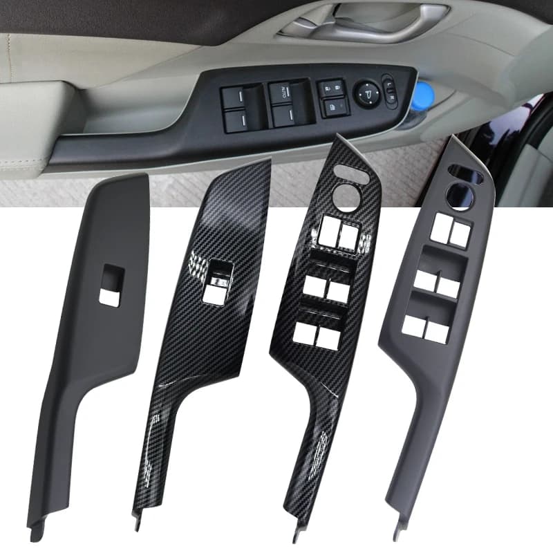 Applicable to 9th generation Civic 2012-2015 LIFTER SWITCH trim panel Window glass control switch cover panel 83542-TS6-H01ZA