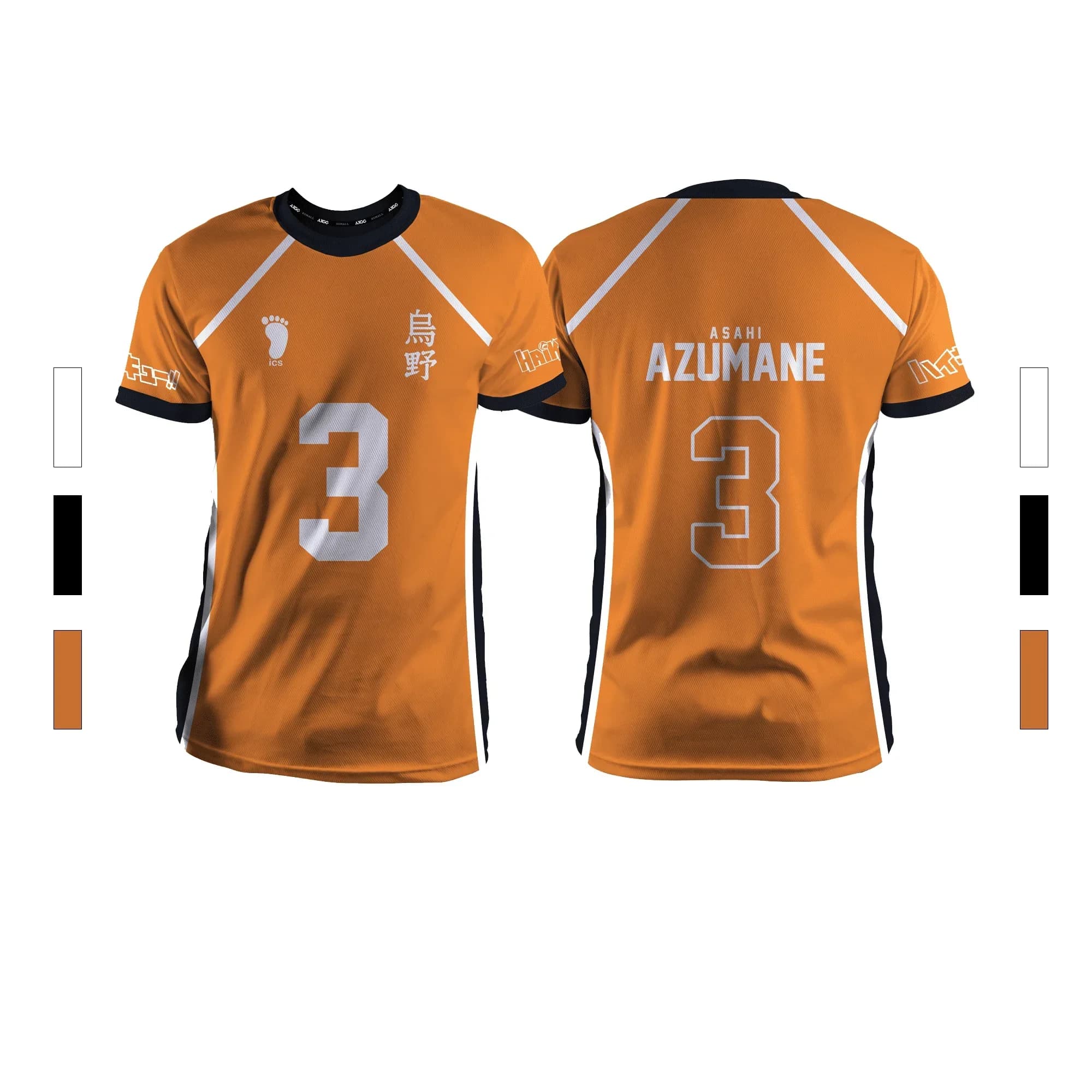 Men's short sleeve unisex crew neck t-shirt, new summer collection 2026, sports, fashionable, casual, comfortable and breathable, for volleyball and anime
