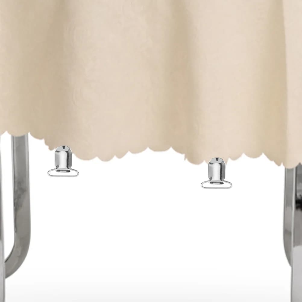 25Pcs Duckbill Tablecloth Clips Heavy Duty Iron Sheet Fasteners for Bed Sheets Mattress Pad Cover Sofa Cushion Duvet Comforter