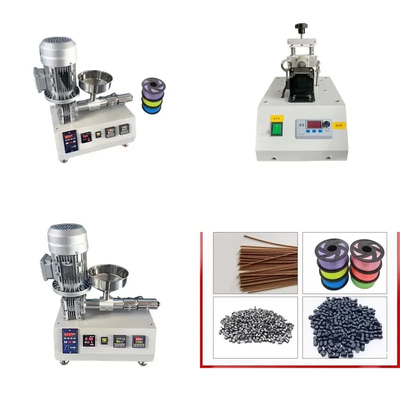 Single screw 3D printer plastic wire extruder for processing PE PP HDPE wire, suitable for PLA ABS PETG wire