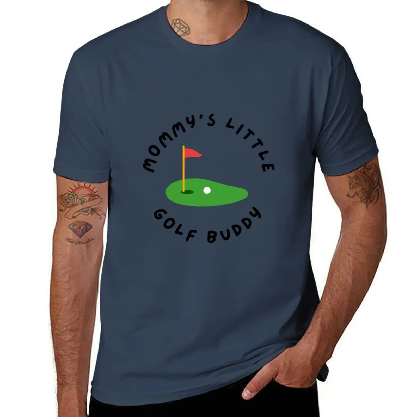 T-shirt Buddy Golf Little Mommy's, maglietta leggera da lavoro