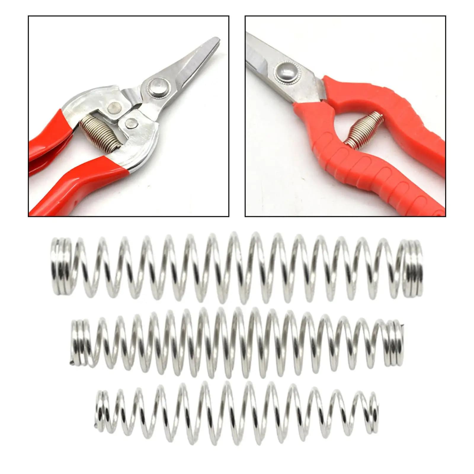 Flower Shear Spring Replacement Accessories Durable Metal Coil for Pruning Scissor Gardening Tool Parts