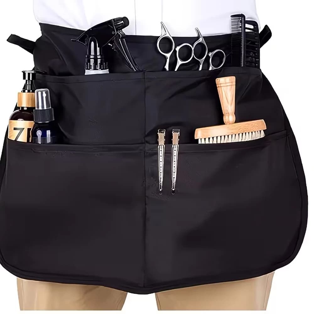 One Piece, Multi-Functional Gardening Apron, a Great Helper for Gardening Tasks, a Tool Storage Apron for Hairdressers, Suitable for Teachers, Waitstaff, and Lawn Care, Made of Wear-Resistant, Tear-Resistant, Durable Polyester Material, with Convenient Adjustable Tool Belt and Large Capacity Pockets