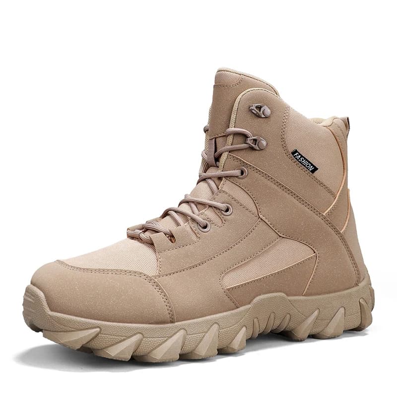 Nuovi stivaletti casual alla moda autunno e inverno da uomo, stivali da deserto per escursioni all'aperto, stivaletti da lavoro da uomo