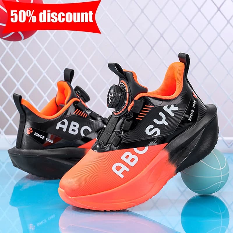 Scarpe sportive per bambini, scarpe da corsa ultraleggere, antiscivolo, per allenamento, per ragazzi e ragazze, scarpe casual leggere e flessibili per esterni