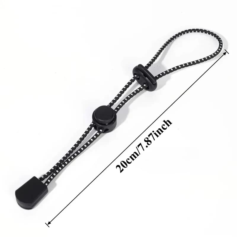 4pcs Backpack Securing Buckles, Trekking/Ski Pole Wrist Straps, Elastic Binding Ropes for Outdoor Climbing Hiking Camping