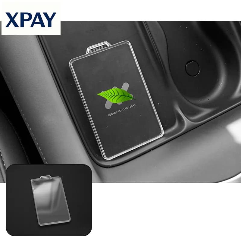 Nuovo Per IM Motors MG IM6 LS6 LS7 2023-2025 Auto Trasparente Chiave Della Carta Chiave Della Copertura NFC Induzione Custodia protettiva Forniture Per Automobili