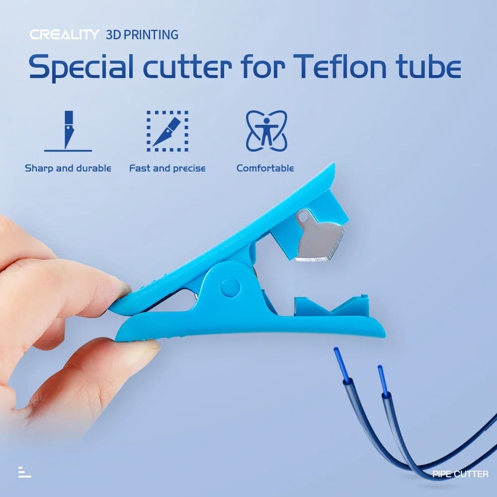 Creality PTFE Pipe Taglierina Mini portable cutter blade for 3D printer parts PU nylon pipe 1pz cutting tools