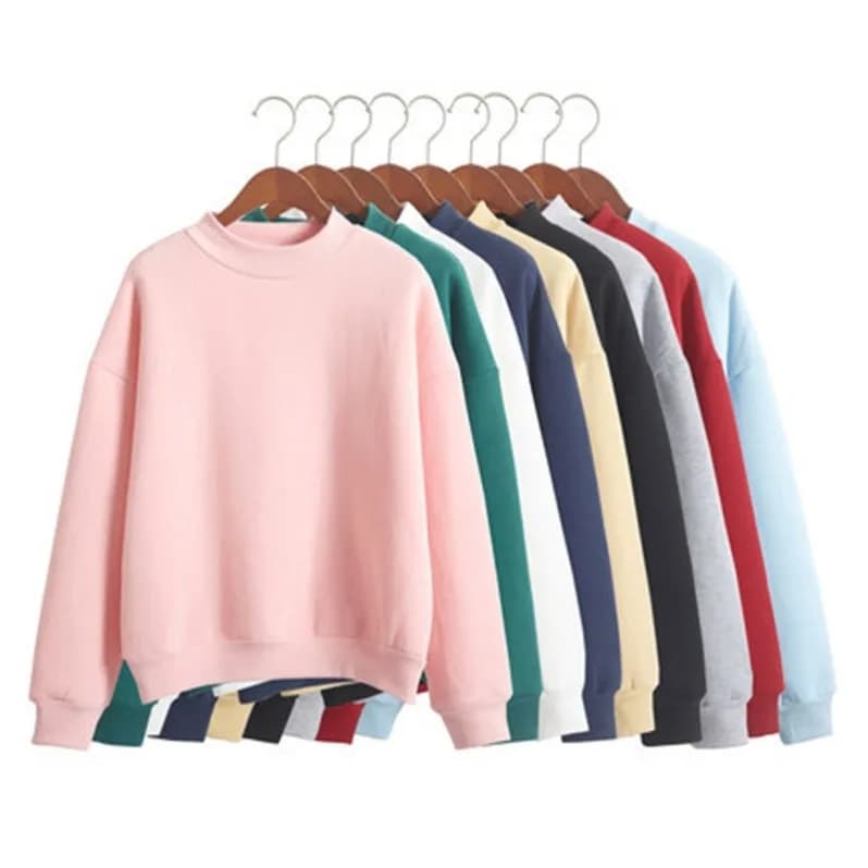 Women's Fleece Hoodie Sweatshirt Autumn Winter Regular Sleeve Polyester Long Sleeve Mid-Length Commute Style Color