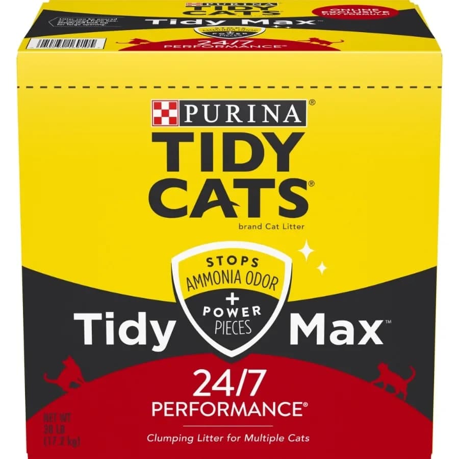Purina 24/7 Performance Tidy Max Cat Litter, Unscented, 38 lb Box