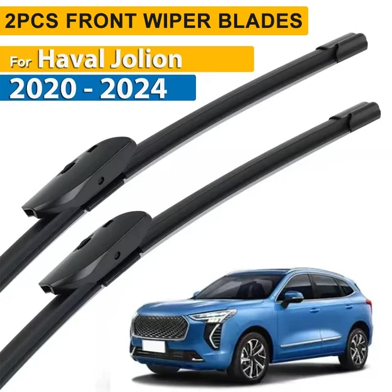Wiper Front Wiper Blades For Haval Jolion 2020 - 2024 Windshield Windscreen Clean Window Car Rain Brushes 24"+17"