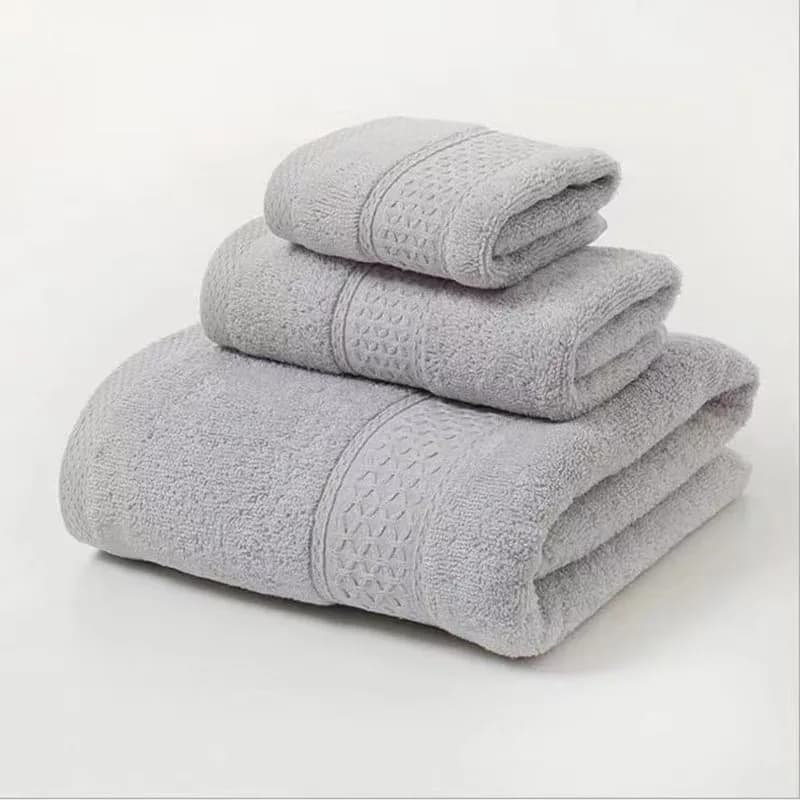 Asciugamano in Cotone a Fibra Lunga Ultra Morbido ad Asciugatura Rapida e Alta Assorbenza 35x75cm per Viso, Mani, Palestra, Spa, Hotel, Bagno