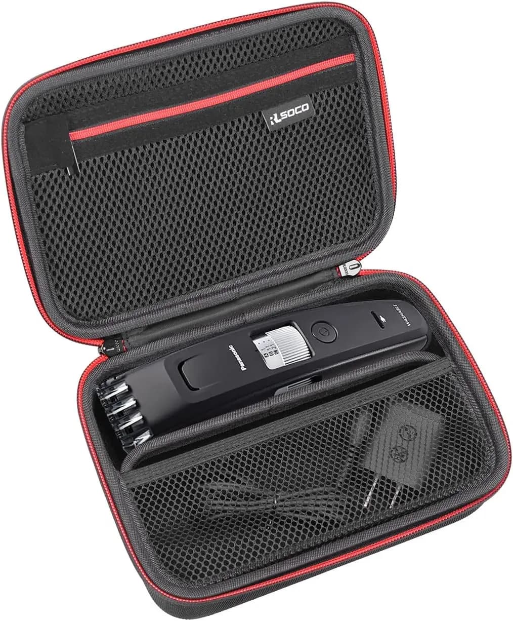 Custodia da trasporto RLSOCO compatibile con il regolabarba da uomo senza fili Bell+Howell Vacutrim Deluxe (solo custodia)