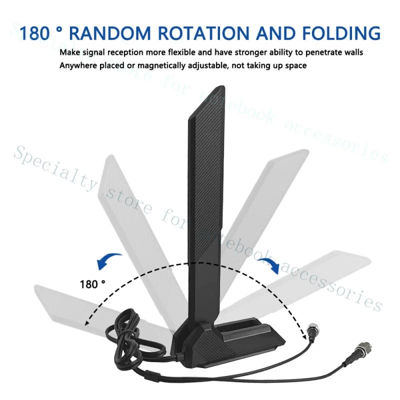 Adattatore A+ WiFi 7 con antenna SMA 2T2R per ASRock X870E Z890I Z890 Nova WiFi