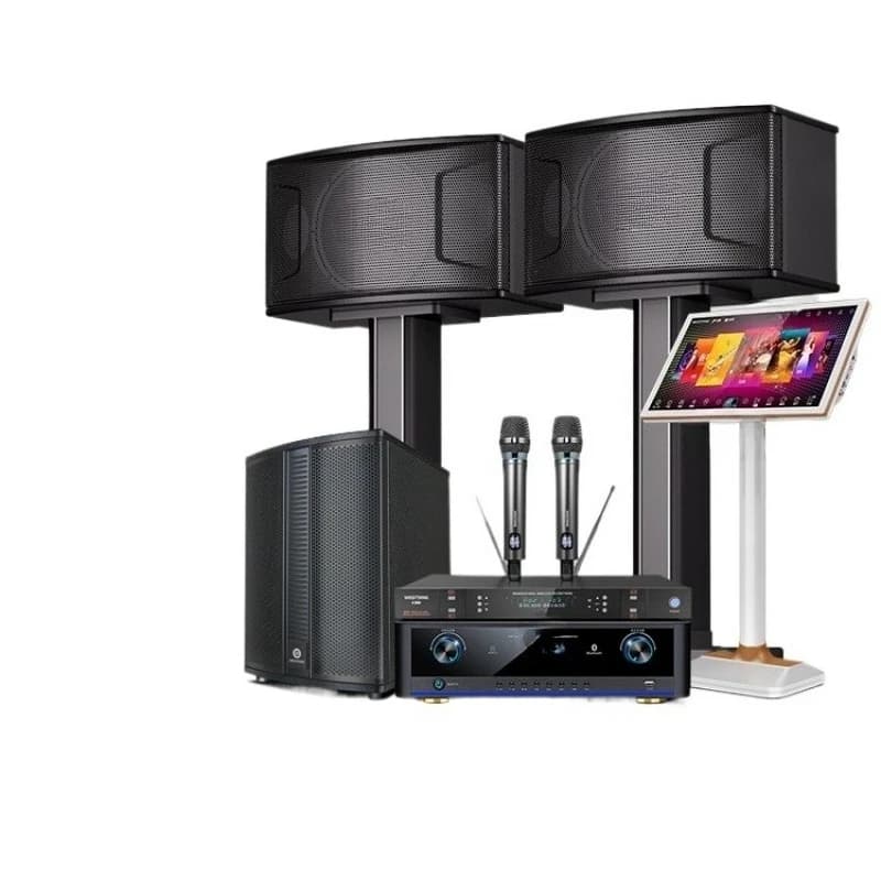 Set audio Home KTV, set completo di macchine per canto karaoke domestiche, altoparlanti, jukebox 2025 nuovo modello