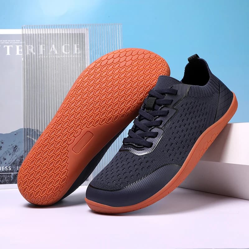Men's Running Shoes Men's Jumpsuit Casual Shoes Fashionable Sports Breathable Athletic Men's Gymnastics Shoes Casual Big Shoes