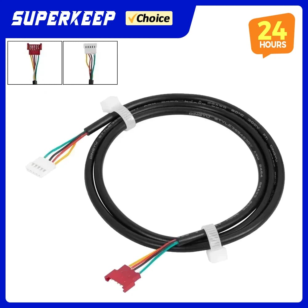 Cavo di Connessione Controller, Cavo Dati Cruscotto, Cavi Pannello Controller per Scooter Elettrico HX X7, Cablaggio Ignifugo