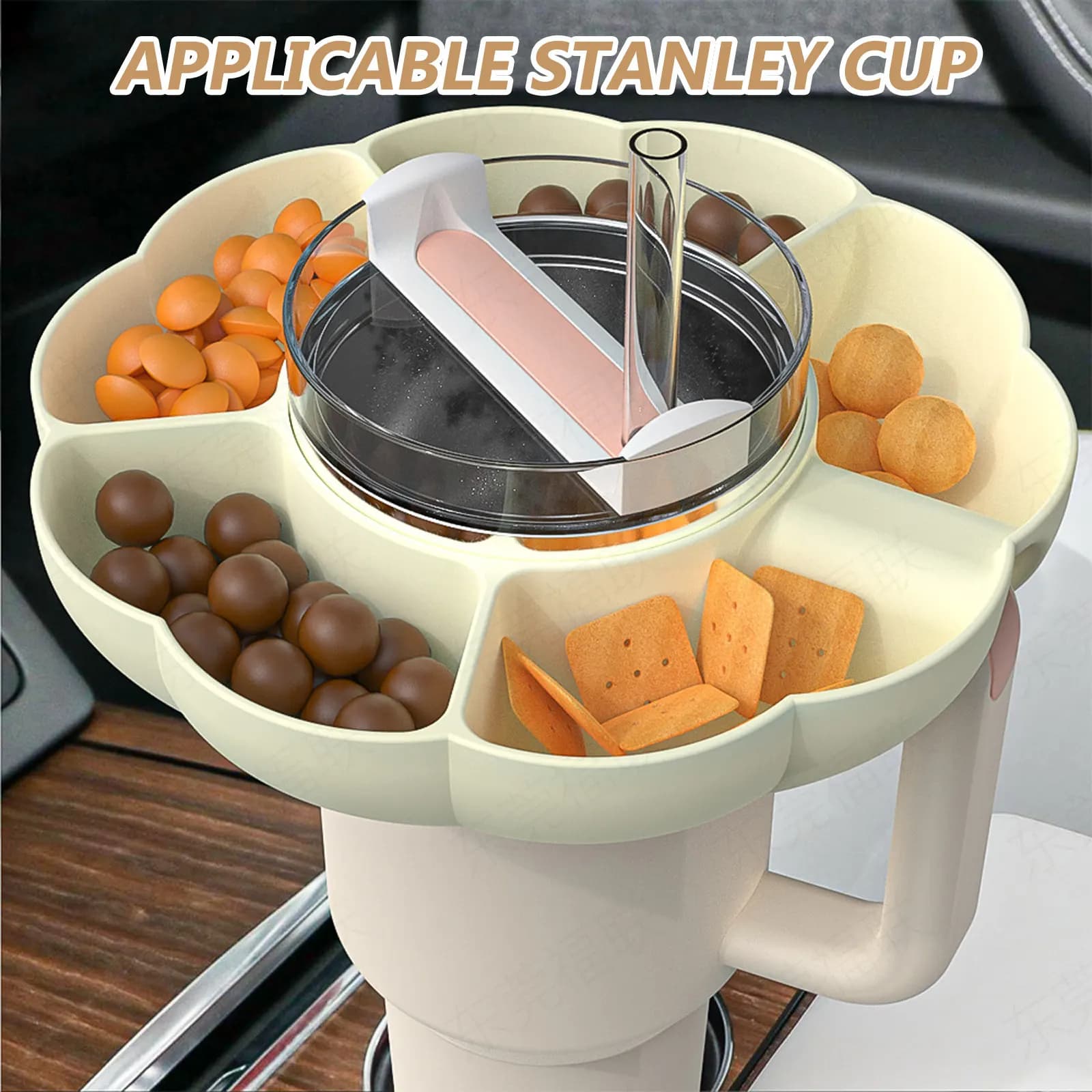 Divided Silicone Snack Tray Fruit Plate Candy Dish Nuts Holder Dessert Serving Dish Dried Fruit Container Party Wedding