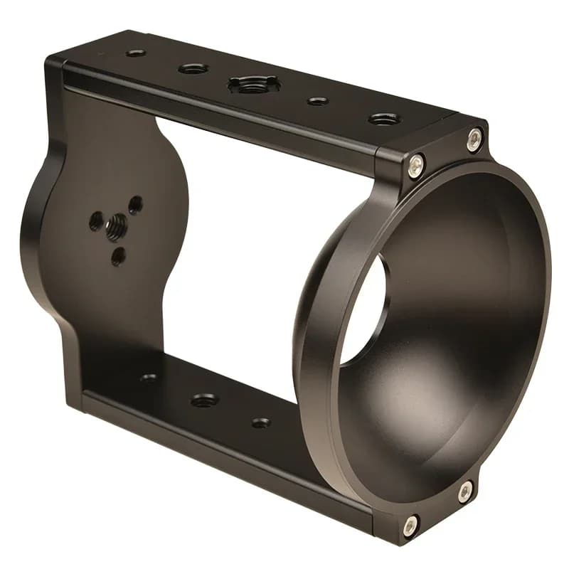 Adattatore piatto a ciotola Convertitore adattatore piatto a ciotola mezza sfera da 75 mm 100 mm per fotocamera Treppiede Testa fluida Riser Culla Fotocamera