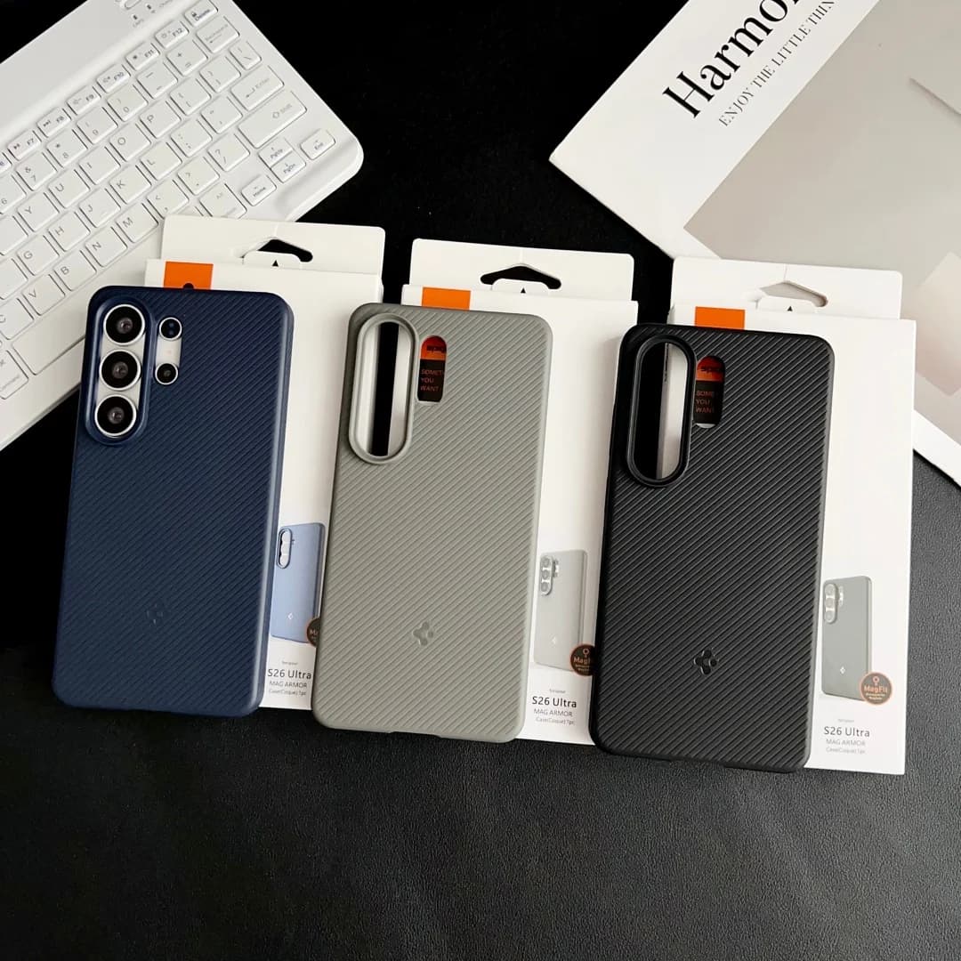 Spigen TPU Matte Magfit Magnetic Phone Case For Samusng S26Ultra S25 Plus S26 For Magsafe Wireless Charge Shockproof Soft Cover